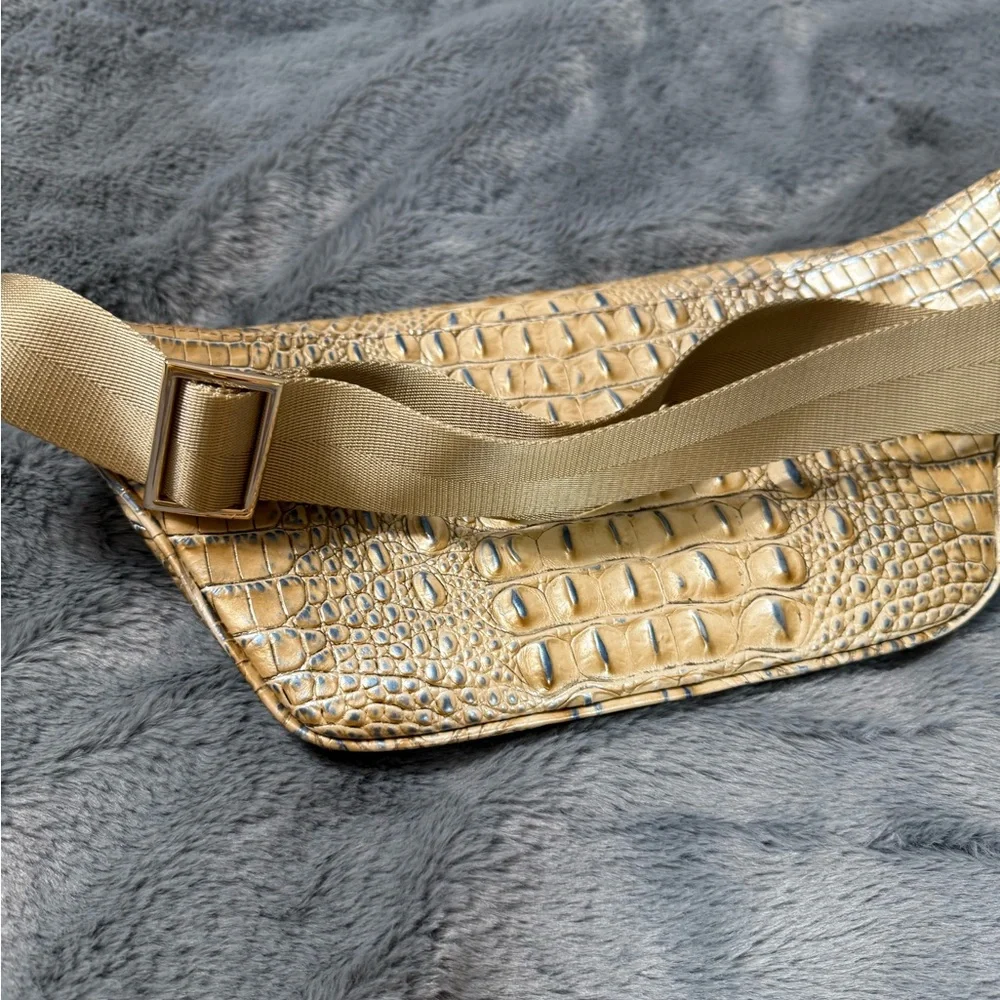 Brahmin Gold Crocodile Embossed Women's Bag Set - Picture 8 of 12